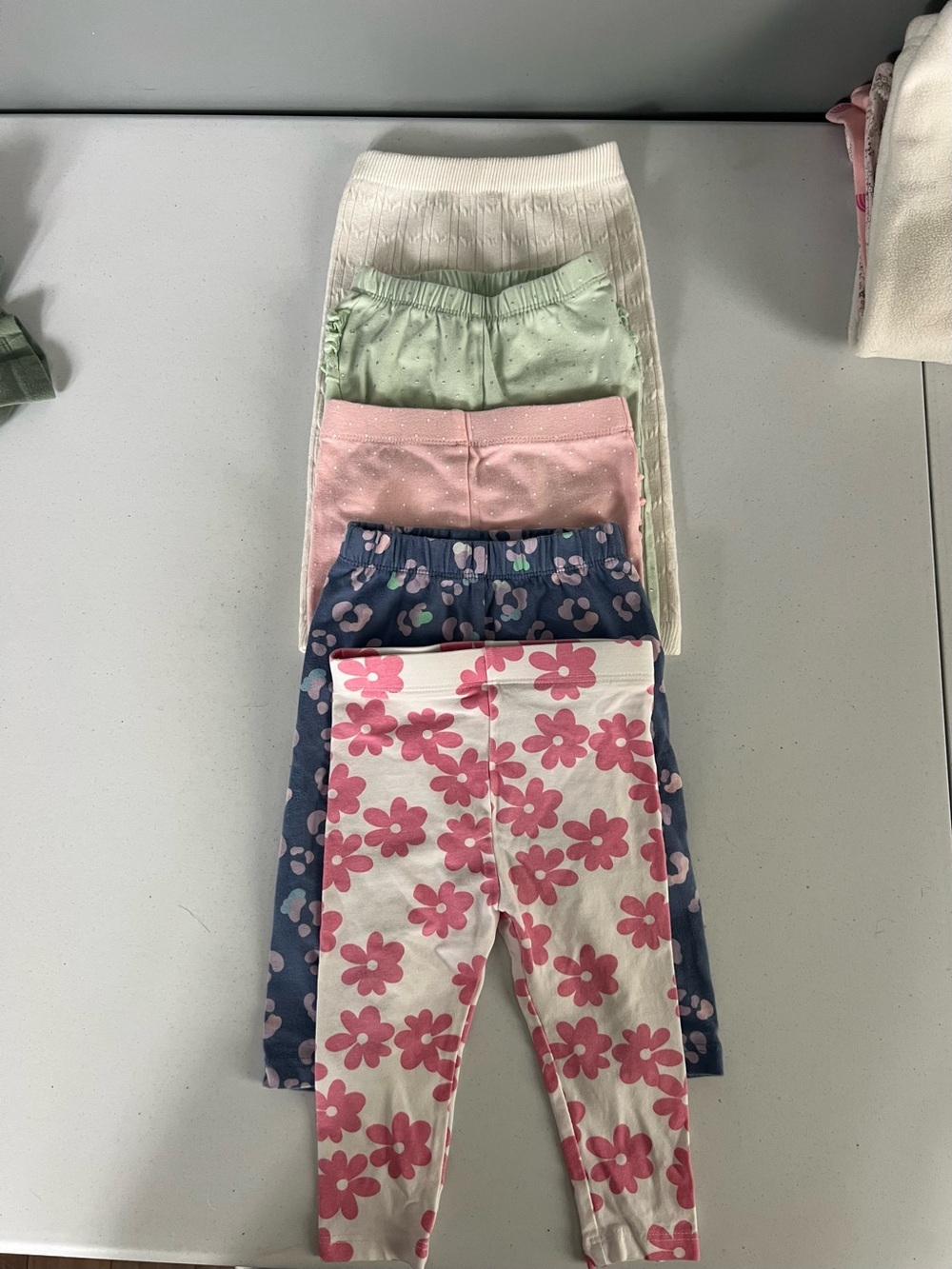 Baby Girl Leggings Bundle Size 6-12M
